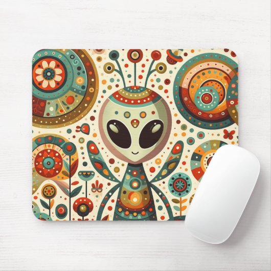 Alien Bug Mousepad (Mit Mouse)