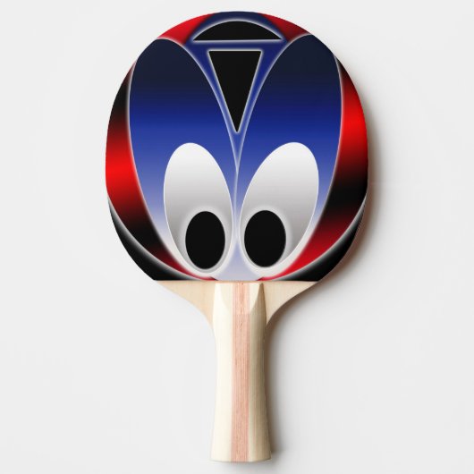 Alien Bug Tischtennis Schläger (Vorderseite)