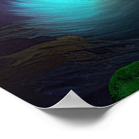 Alien Bunny Poster (Ecke)