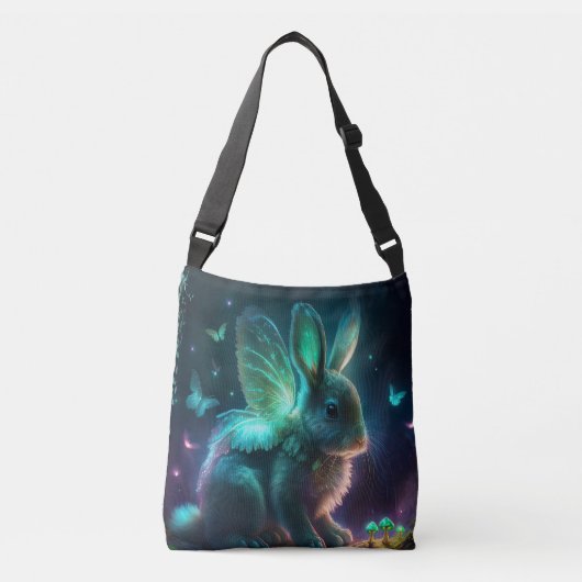 Alien Bunny Tragetaschen Mit Langen Trägern (Vorderseite)