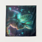 Alien Bunny Wandteppich (Vorderseite (Horizontal))