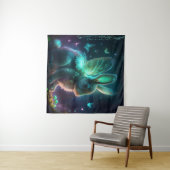 Alien Bunny Wandteppich (Beispiel (Horizontal))