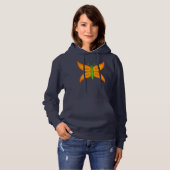 Alien Butterfly Basic Hooded Sweatshirt (Vorne ganz)