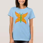 Alien Butterfly Basic T - Shirt (Vorderseite)