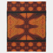 Alien Butterfly Fleecedecke (Vorderseite)