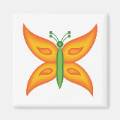 Alien Butterfly Magnet (Vorne)