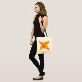 Alien Butterfly Tote Bag Tragetasche (Vorderseite (Model))