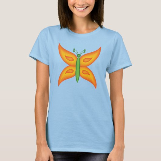 Alien Butterfly Women's T-Shirt (Vorderseite)