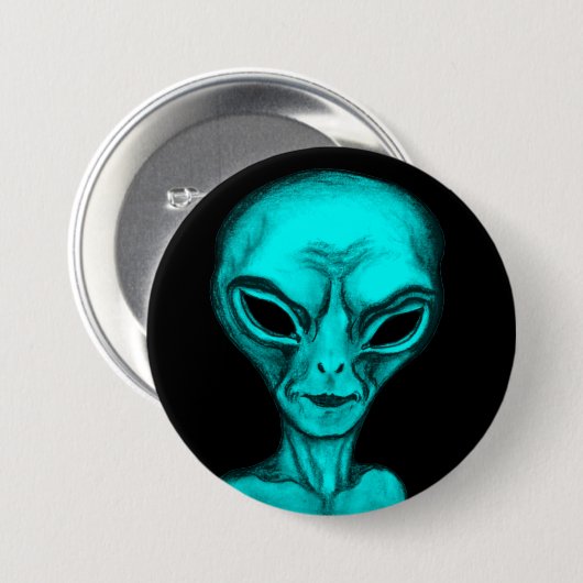 Alien Button (Vorne & Hinten)