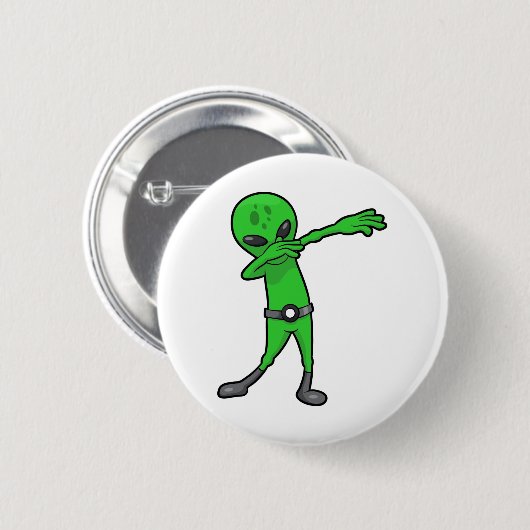 Alien Button (Vorne & Hinten)