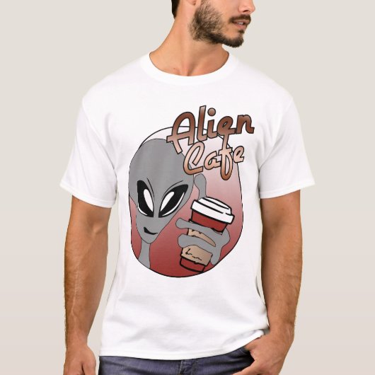 Alien CafeT-Shirt T-Shirt (Vorderseite)