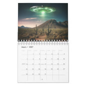 Alien Calendar 2025 UFO Kalender (Mär 2027)