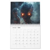 Alien Calendar 2025 UFO Kalender (Jan 2026)