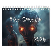 Alien Calendar 2025 UFO Kalender (Titelbild)