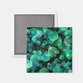 Alien Camouflage Green Magnet (Vorderseite/Rückseite)