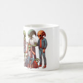 Alien Campout: Das kosmische Abenteuer erwartet Kaffeetasse (VorderseiteRechts)