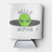 Alien Can Coozie Dosenkühler (Vorderseite)