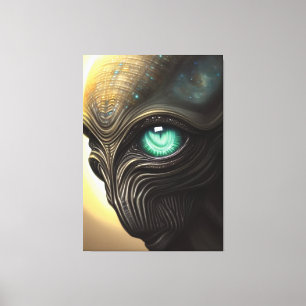 Alien Canvas Print Leinwanddruck