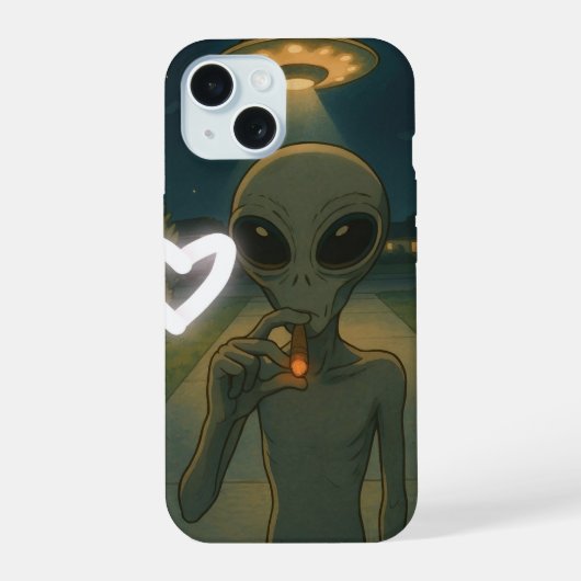 Alien Case-Mate iPhone Case iPhone 15 Hülle (Rückseite)