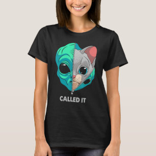 Alien Cat Pastel Goth Kitten Astronaut S T-Shirt