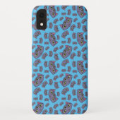 Alien Cat Pattern Case-Mate iPhone Hülle (Rückseite)