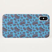 Alien Cat Pattern Case-Mate iPhone Hülle (Rückseite (Horizontal))