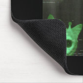 Alien Cats Ufo Funny Creepy Cat Meme For Men Women Mousepad (Ecke)