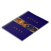 Alien Cave - Purple  Notizblock (Linke Seite)