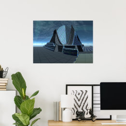Alien City Gingezel Darstellend Arts Center Poster