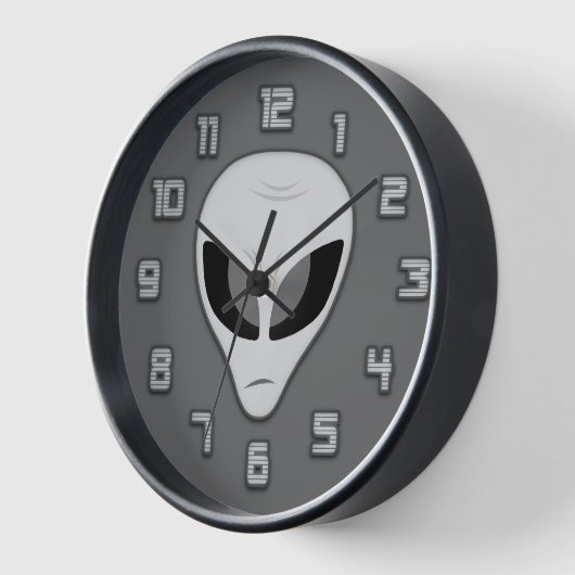 Alien Clock Uhr (Winkel)