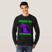 Alien Conspiracy Area 51 Spacecraft Alien Ideas T-Shirt (Vorne ganz)