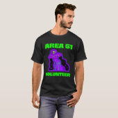Alien Conspiracy Area 51 Spacecraft Alien Ideas T-Shirt (Vorne ganz)