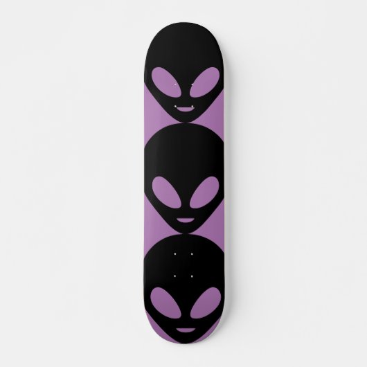 ALIEN COOLE LILA SKATEBOARDS (Vorne)