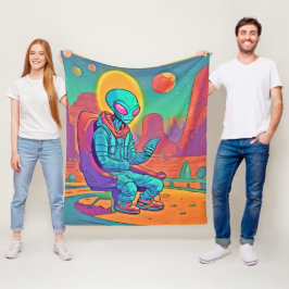 Alien Coolness entfesselt Fleecedecke