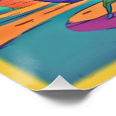 Alien Coolness entfesselt Poster (Ecke)