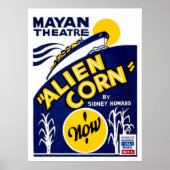 Alien Corn Drama 1938 WPA Poster (Vorne)