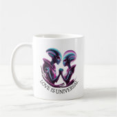Alien Couple Kaffeetasse (Links)