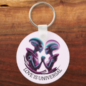 Alien Couple Schlüsselanhänger (Vorderseite)