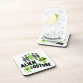 Alien Couture.w Getränkeuntersetzer (Rechte Seite)