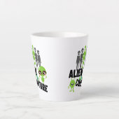 Alien Couture.w Milchtasse (Vorderseite)