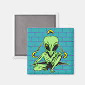 Alien Coverup Magnet (Vorderseite/Rückseite)