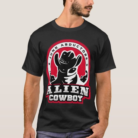 Alien-Cowboy T-Shirt (Vorderseite)