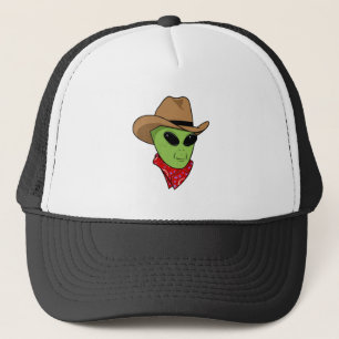 Alien-Cowboy Truckerkappe