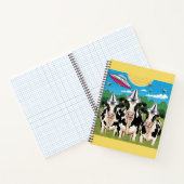 Alien Cows Tin Foil Hats, UFO UAP Notizblock (Innenseite)
