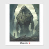 Alien Creature Sci-fi Horror Art Aufkleber (Blatt)