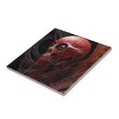 Alien Creature Sci-fi Horror Art Fliese (Seite)