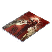 Alien Creature Sci-fi Horror Art Notizblock (Linke Seite)