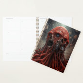 Alien Creature Sci-fi Horror Art Planer (Anzeige)