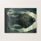Alien Creature Sci-fi Horror Art Puzzle (Horizontal)