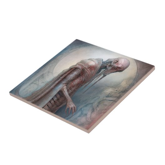 Alien Creature Science Fiction Fliese (Seite)